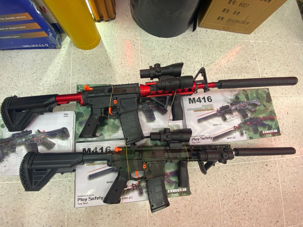 RIFLE DE HIDROGEL - M416